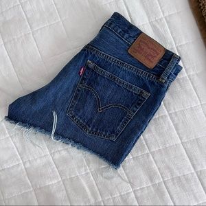 Levi’s 501 High-Rise Denim Shorts